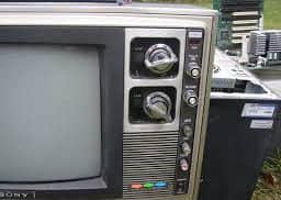 Black and white TVs wre the only option for decades before the arrival of technicolour.