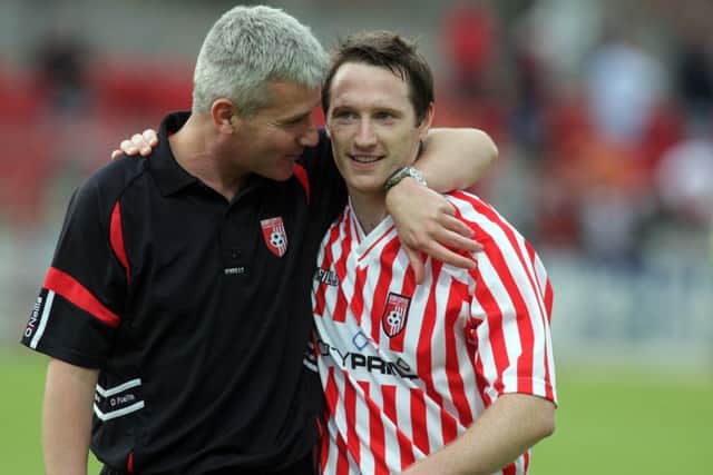 Barry Molloy enjoyed a great relationship with ex-Derry City manager, Stephen Kenny.