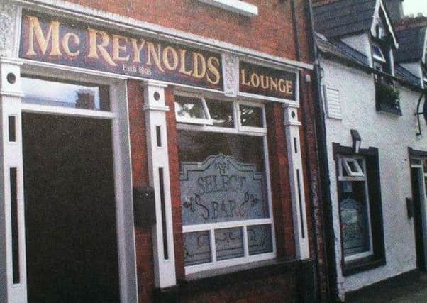 McReynolds bar in Dungiven.