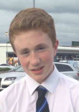 Popular St Columb's College student CaolÃ¡n McCrossan (13) died from cancer on February 17, 2015.