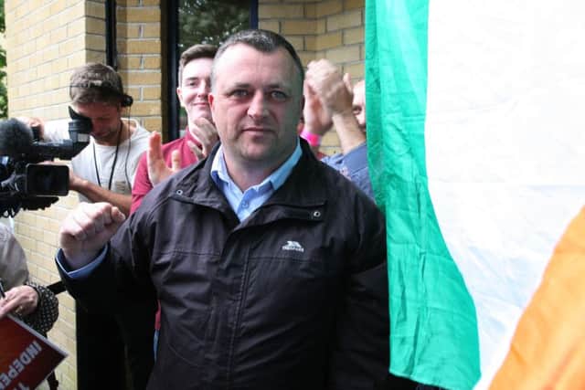Derry City & Strabane District Independent Councillor Gary Donnelly. DER2114MC153