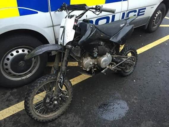 Police are asking if anyone recognises this bike