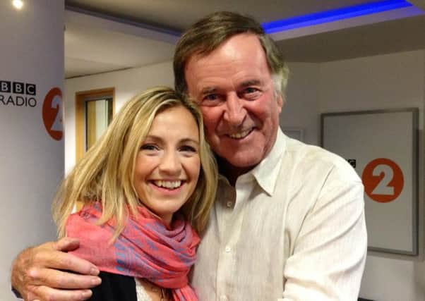 Cara Dillon with the late Terry Wogan in August 2014.