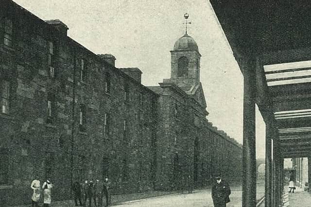 Richmond Barracks in Dublin which was used as a detention centre for Republican prisoners in the aftermath of the 1916 Rising.