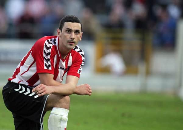 Tributes are pouring in after the death of Derry City F.C. legend, Mark Farren, who passed away on Wednesday at the age of 33. Photo: Lorcan Doherty Photography.