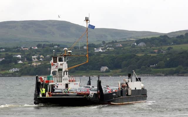 The Foyle ferry (file pic)