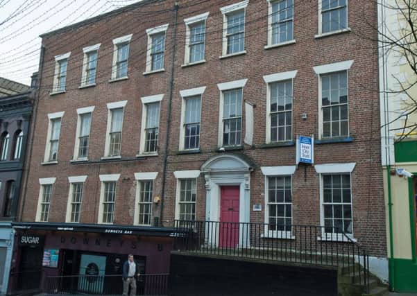 The Inner City Trust helped to re-develop 31-33 Shipquay Street (pictured above).