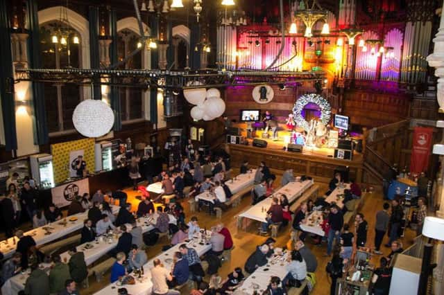 The Guildhall's Main Hall where crowds gathered recently for the 'Sippy of Culture'.  The Council now want to diversify into retail following the spike in visitor numbers since the lavish building's refurbishment.  Photo: Sean Campbell Photography.