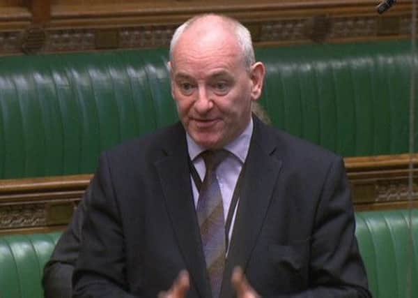 SDLP MP for Foyle, Mark Durkan speaking at Westminster.