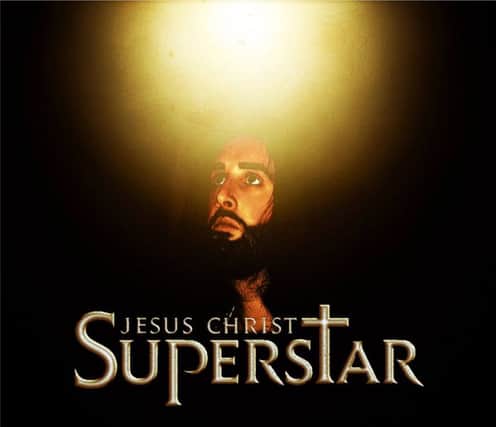 Kieran Connor as Jesus Christ Superstar.