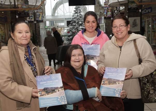 Members of the Derry Trust Fund, from left, Anna Dillon, Elizabeth Zammitt, Lisa Mcintyre and Elaine McIntyre.