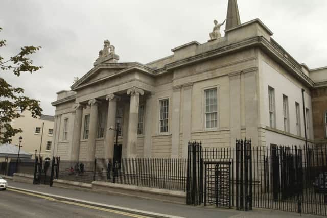 The courthouse at Bishop Street, Derry.