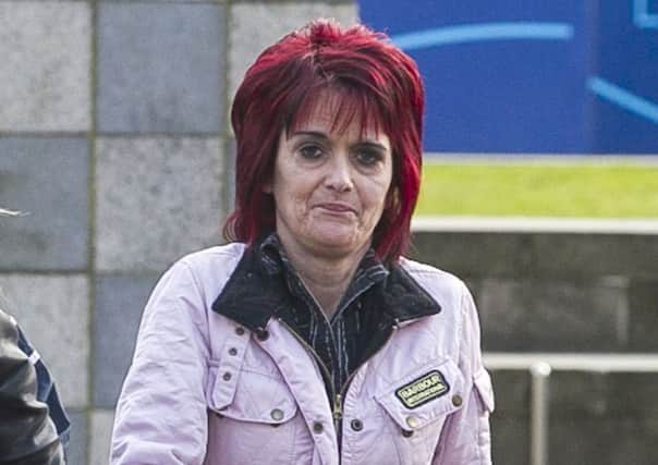 Donna Quinn arrives at Laganside Court complex in Belfast on Wednesday
