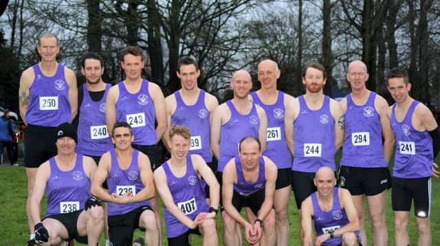 The Foyle Valley AC men's squad who travel to Stormont on Saturday with the ANI XC League titles firmly in their sights.