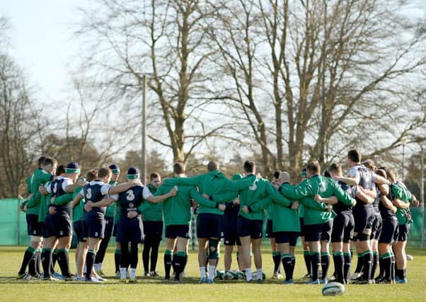 Ireland Rugby Squad Training. (Â©INPHO/Dan Sheridan)