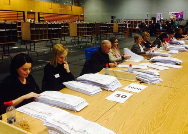 Counting is underway in Donegal.
