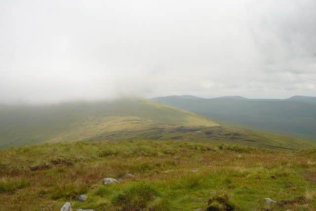 The Sperrin Mountains.