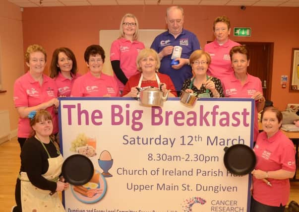 The Big Breakfast will be held on March 12.