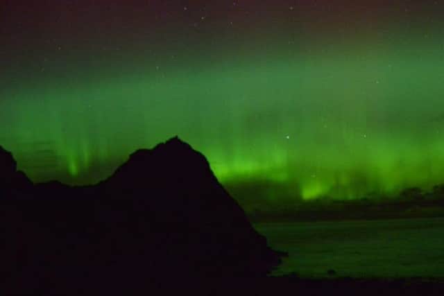 Kathleen Millar caught the shot above at the Giants Causeway (@kmmillar2000 via Twitter)