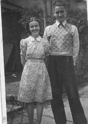 Alfie White pictured with his sister in the days before he was imprisoned.