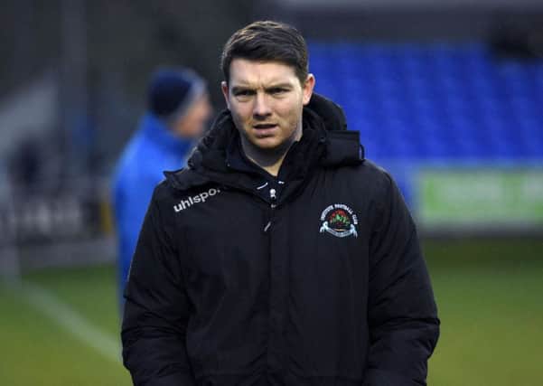 Institute boss Kevin Deery watched his side booked their place in the Intermediate Cup semi-final.