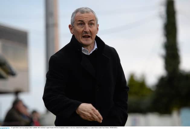 Cork City manager John Caulfield expects a much improved performance from Derry City at Brandywell this Friday night.