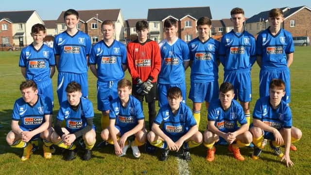 The Trojans under 16 side which was crowned Subway National Youth League 'B' Division champions with two games to spare.