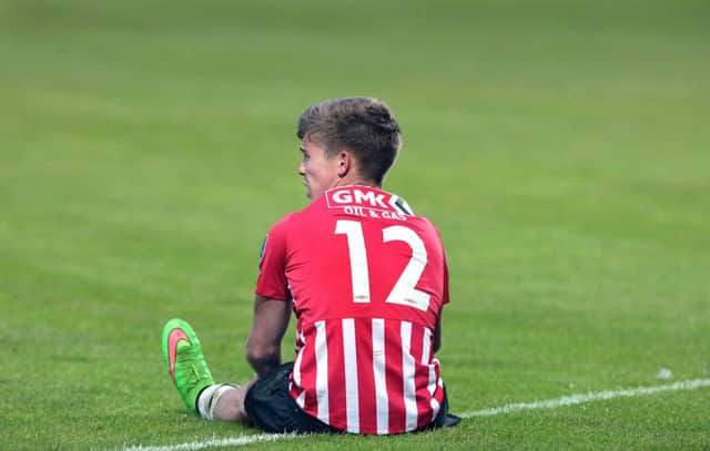DEVASTATING . . . Derry City have vowed to rally around Josh Daniel following the terrible tragedy at Buncrana Pier on Sunday evening.