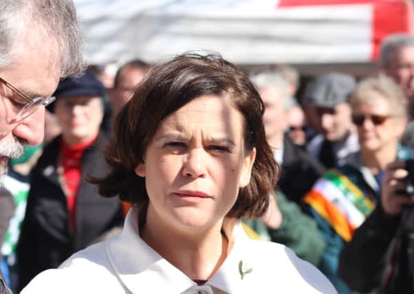 Sinn Fein Vice-President, Mary Lou McDonald, will speak at the City Hotel in Derry on Saturday May 2.