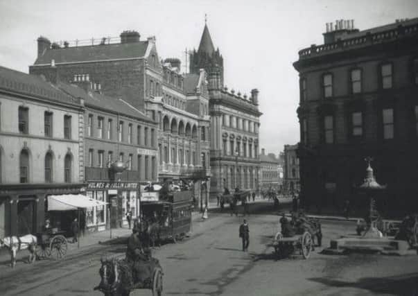 The centre of Derry in the early 1920s often became a battleground that claimed many casualties.