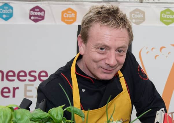Former Coronation Street actor and now trained chef and cheese maker, Sean Wilson a.k.a. Martin Platt.