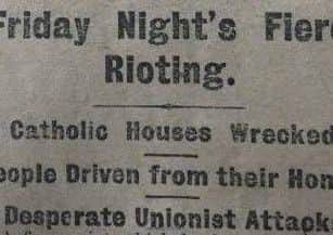 Headlines from the 'Derry Journal' in June of 1920.