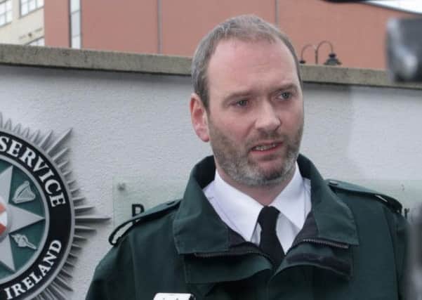 Superintendent Mark McEwan, District Commander for Derry City and Strabane.