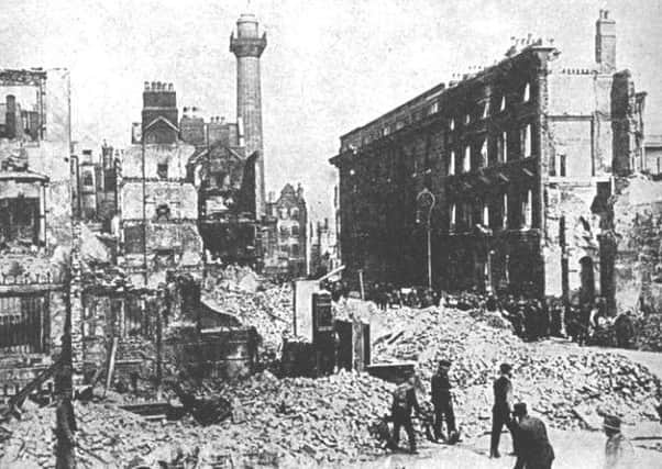 There were local people actively involved at home and in Dublin around the time of the Easter Rising.