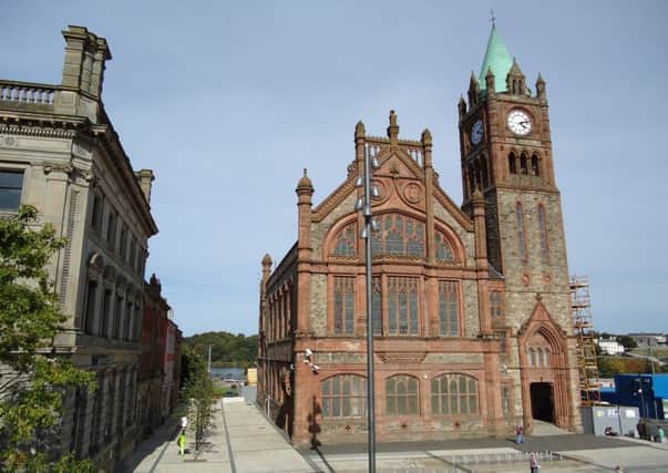 Londonderry's Guildhall in the Foyle constituency