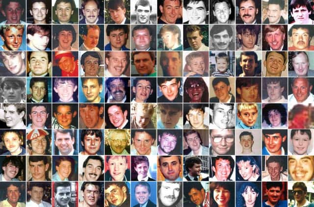 The victims of the Hillsborough disaster. (PA)