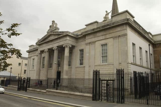 The courthouse at Bishop Street, Derry.