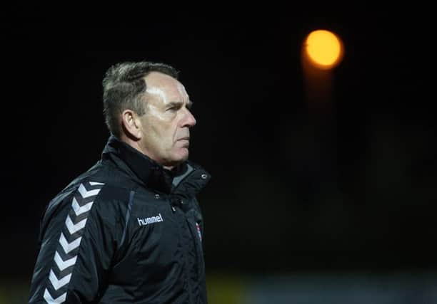 Derry manager Kenny Shiels.