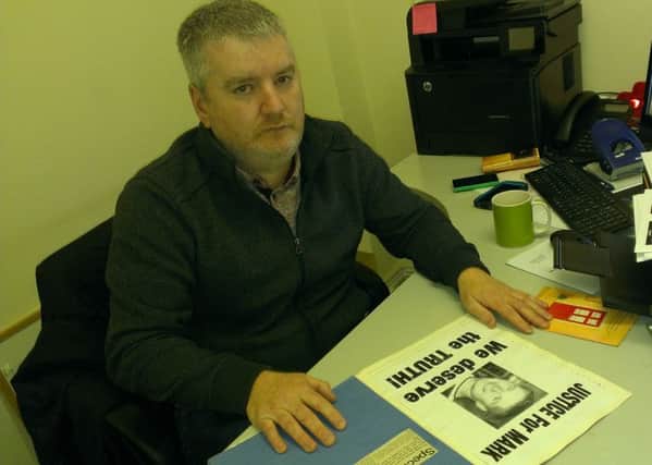 Warren Robinson is seeking justice following the murder of his brother Mark.