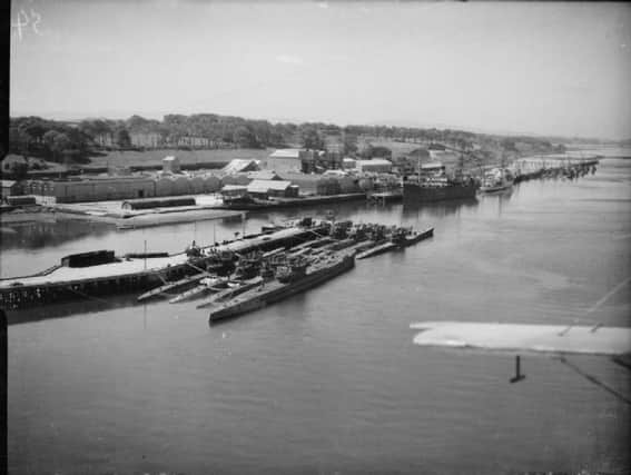 The U-Boats surrendered on the Foyle.