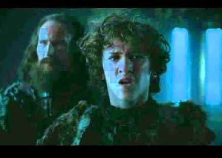 Art pictured as Rickon in series six of Game of Thrones.