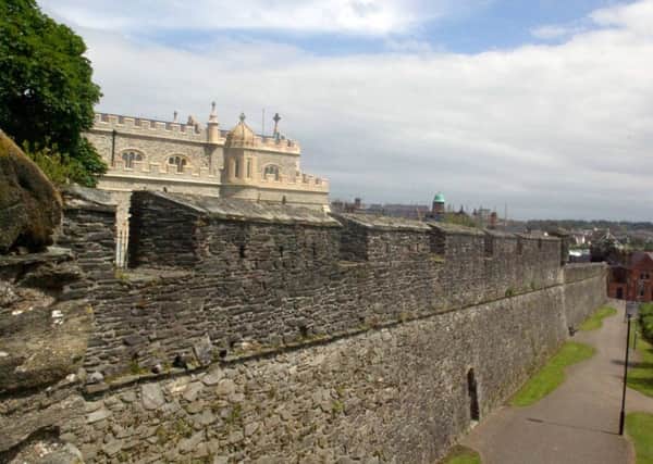 A section of Derry's historic Walls.