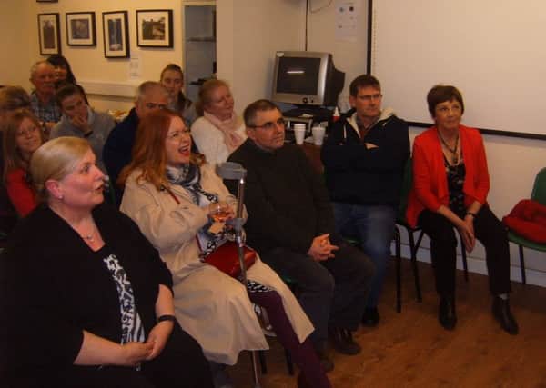 Attendees at the Hands That Talk event in Dungiven.