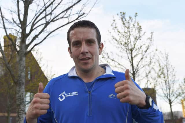 Sean McIvor, from the U-Turn Running Club, Derry. DER1616GS