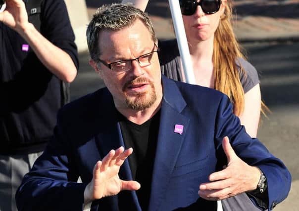 British comedian, Eddie Izzard.