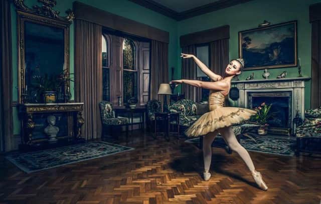 Dancer Zoe Kyte who is a member of the Irish National Youth Ballet.