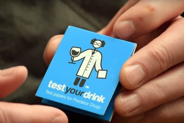 'Test Your Drink' is but one of many inventions seeking investment from Sir. Richard Branson.
