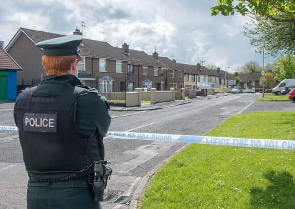 PACEMAKER BELFAST  22/05/2016
A 16-year-old youth has been arrested in connection with the murder of a man in Derry. Police said they received a report at about 22:25 BST on Saturday that a 24-year-old man had been assaulted in Milldale Crescent during an altercation. 
He was taken to hospital but later died.  Another 24-year-old man also received injuries to his head but they are not believed to be serious. Picture PACEMAKER PRESS