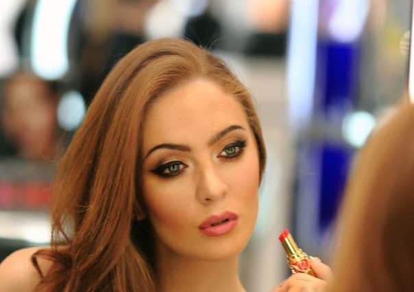 Local social media star, blogger and self-confessed beauty addict Caroline McMenamin (The Red Dutchess).