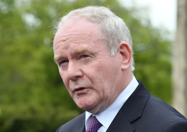 Deputy First Minister, Martin McGuinness. Photo: Colm Lenaghan/Pacemaker